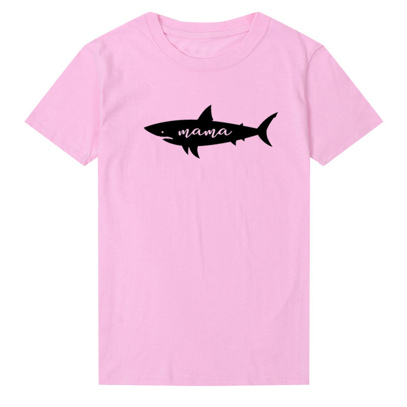 Shark graphic T-shirt