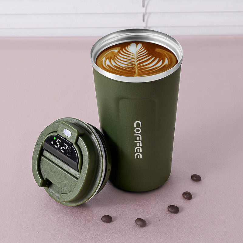 Thermos Coffee Cup with Temperature Display 510ml